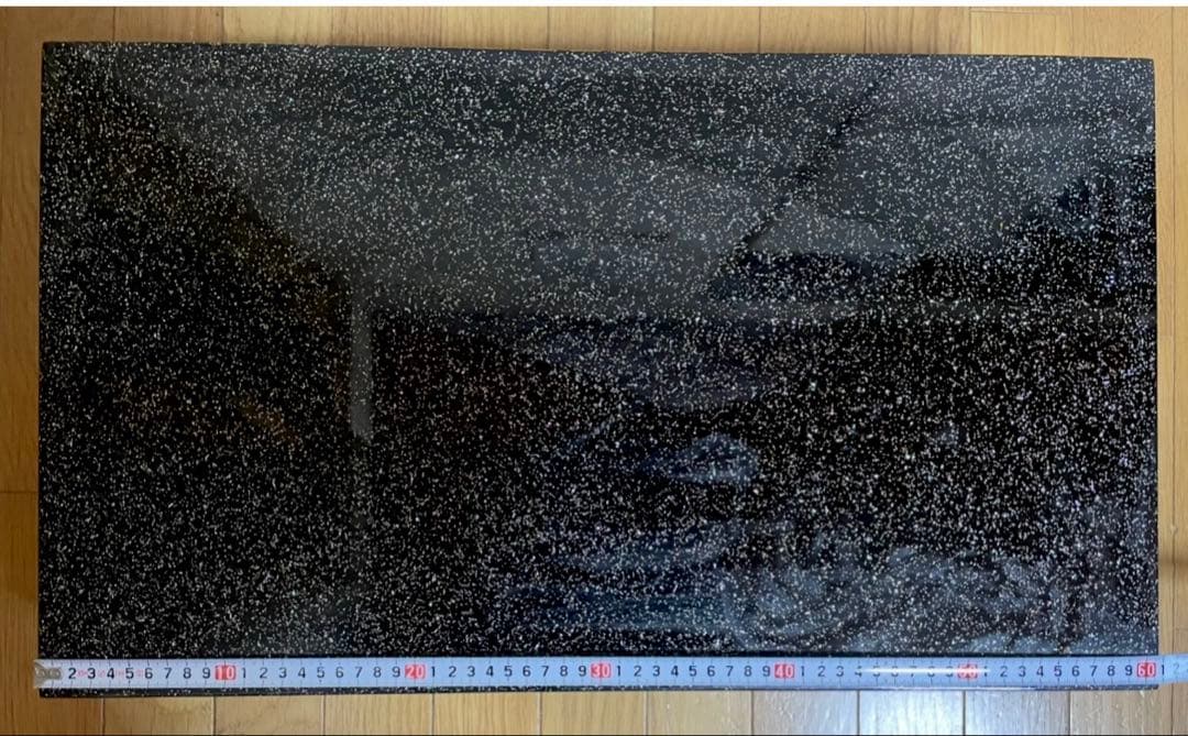 輪島塗 木製花台 青貝梨地黒漆（螺鈿入）