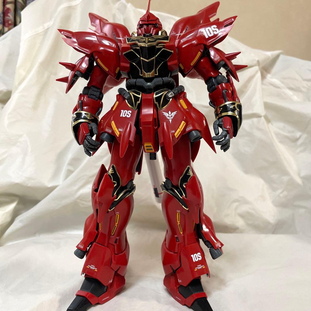 MG 1/100 シナンジュ アニメ版 シナンジュバズーカ付 完成品 - メルカリ