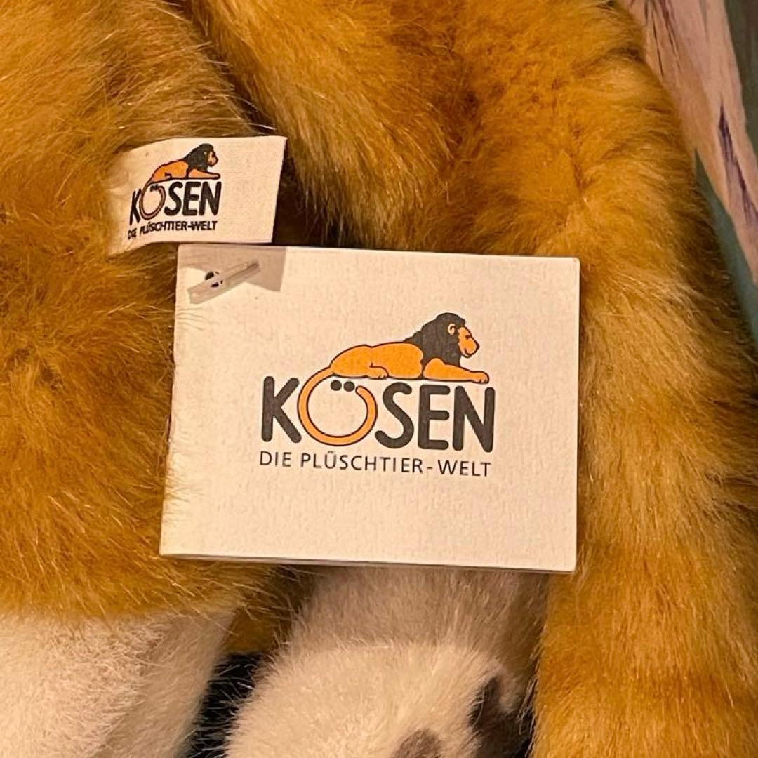 KOSEN ケーセン 寝そべり猫 GINGER CAT,LYING 50cm