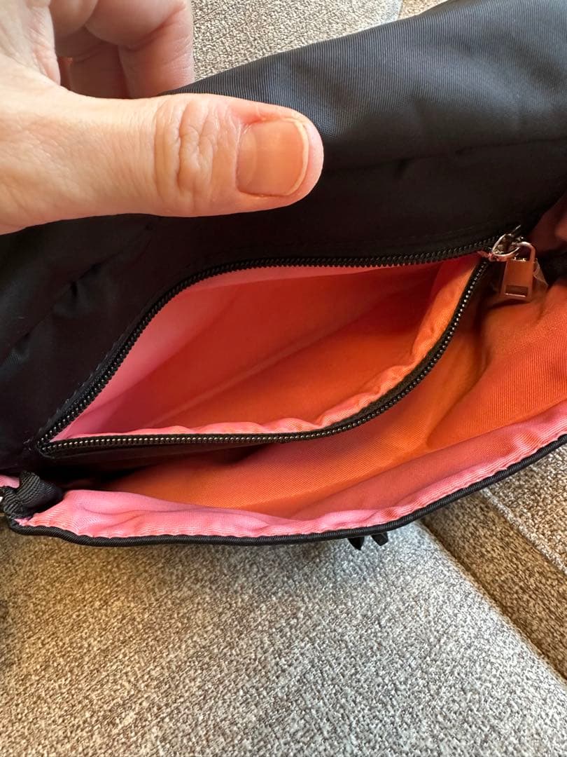 【SELENT ETHER】MIGHTY21 BLACKショルダーバッグ