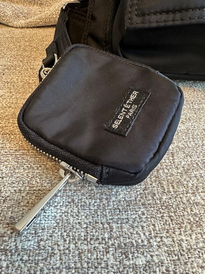 【SELENT ETHER】MIGHTY21 BLACKショルダーバッグ