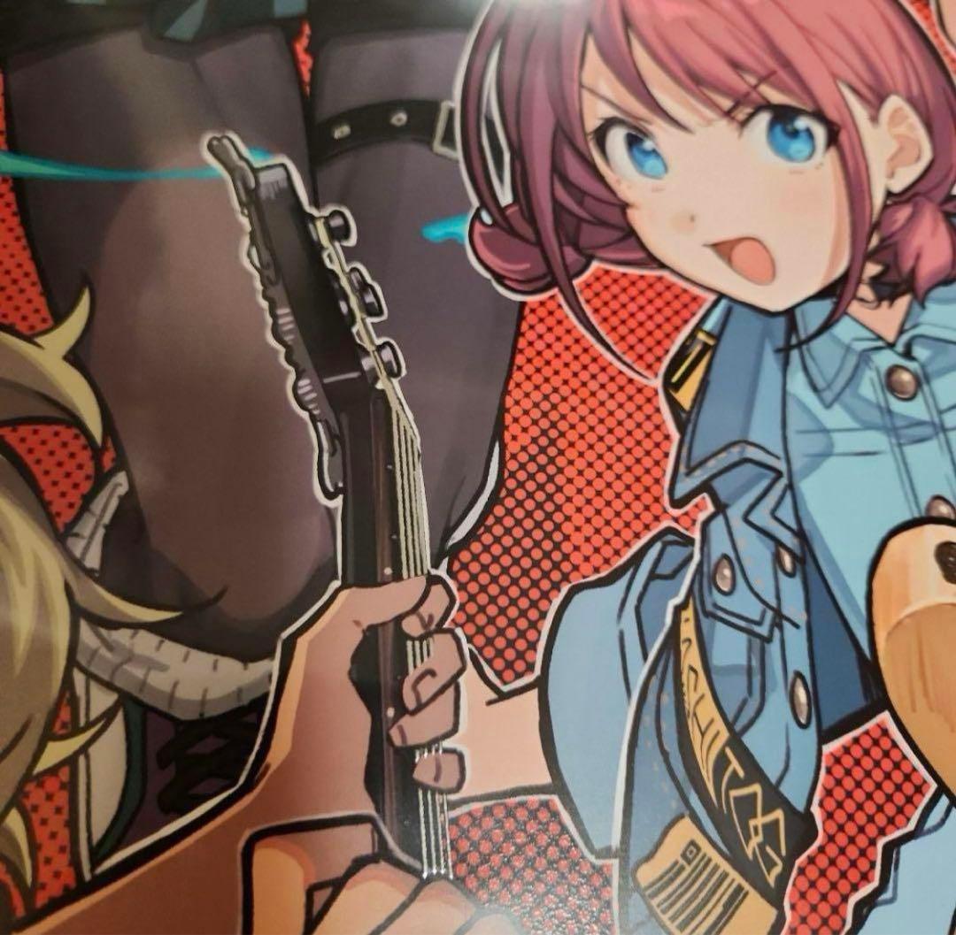 ガールズバンドクライ アニメ化記念特製B2サイズ告知ポスター