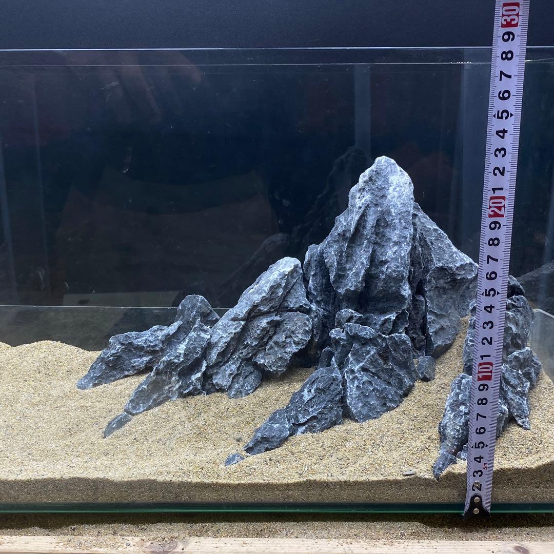 MSS-5461 青龍石レイアウトセット 酸処理済み龍王石 竜王石