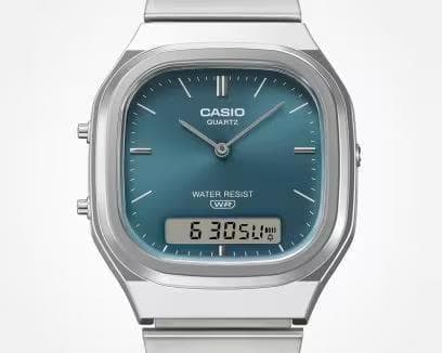 CASIO AQ240 新品　グリーン　海外モデル　新品未使用