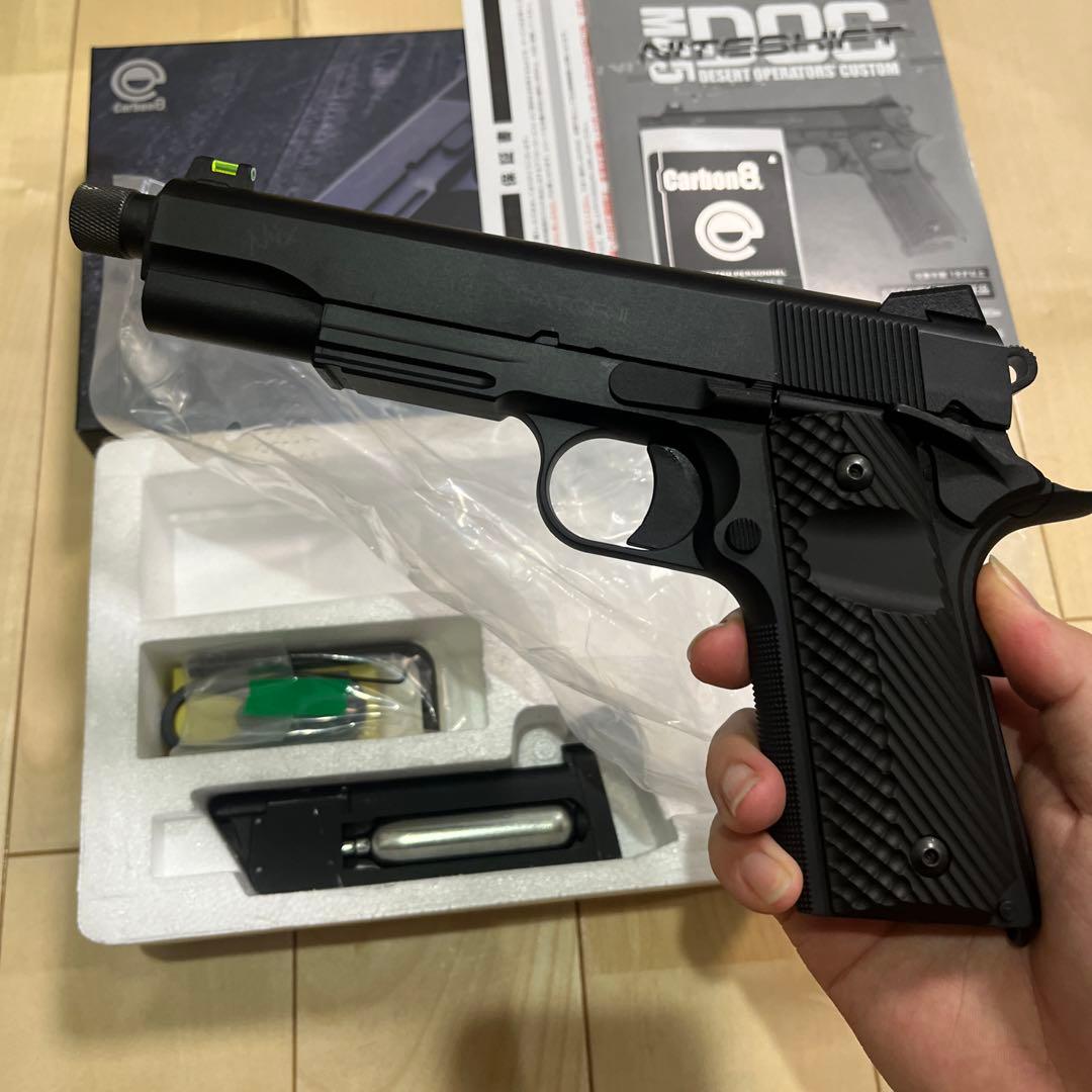 Carbon8 ナイトシフト ガスガン STGA認定 美品