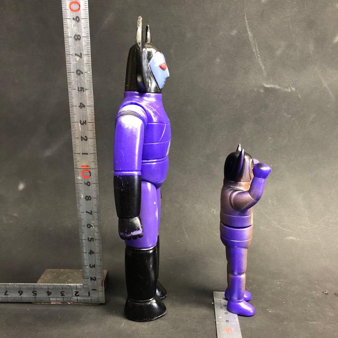 バビル2世　ポセイドンソフビ2体セット ポピー　当時物