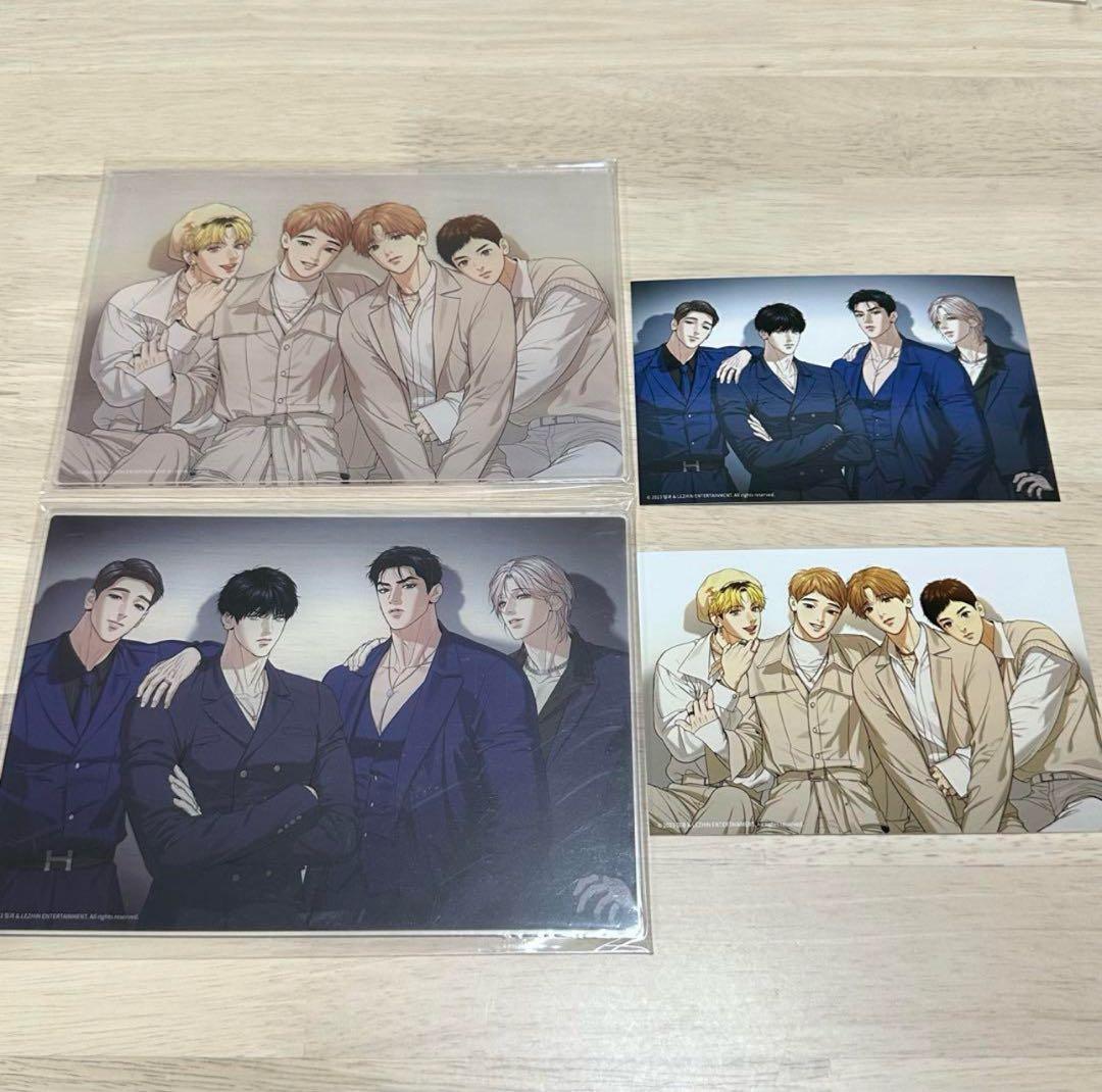 韓国BL ジンクス JINX BJ ALEX アクリルプレート アクスタ レジン