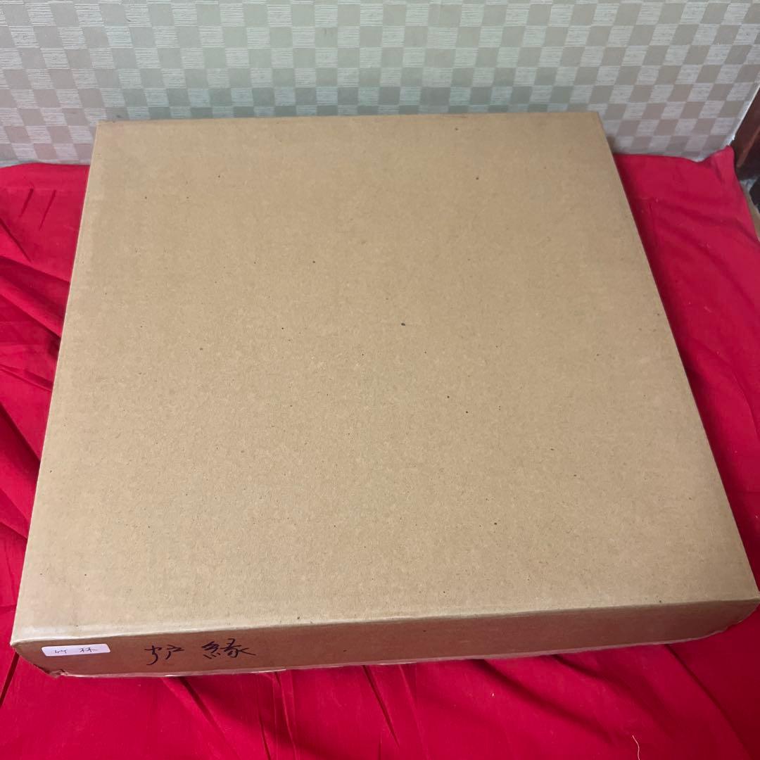 茶道具　金蒔絵　竹林　炉縁