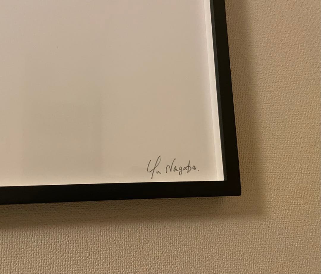 （真作）長場雄　シルクスクリーン　額装済