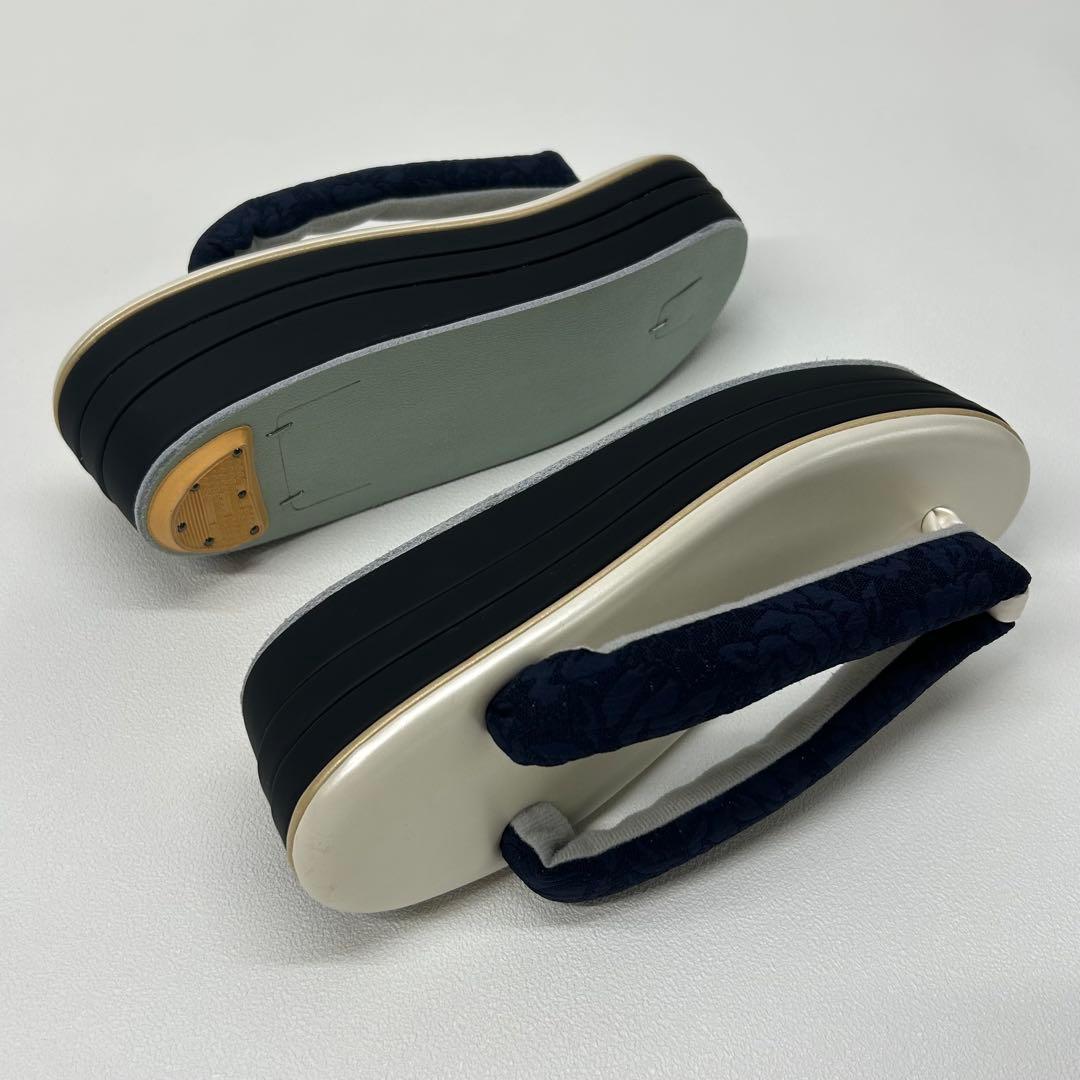 草履バッグセット　草履　バッグ紺　成人式　卒業式　新品　激安　0414②