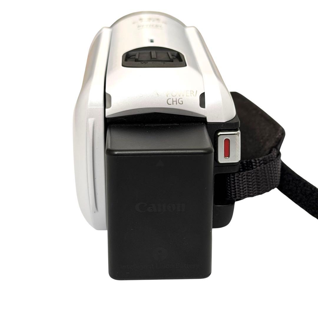 【美品】Canon iVIS HFR800 ビデオカメラ 本体 白 ホワイト