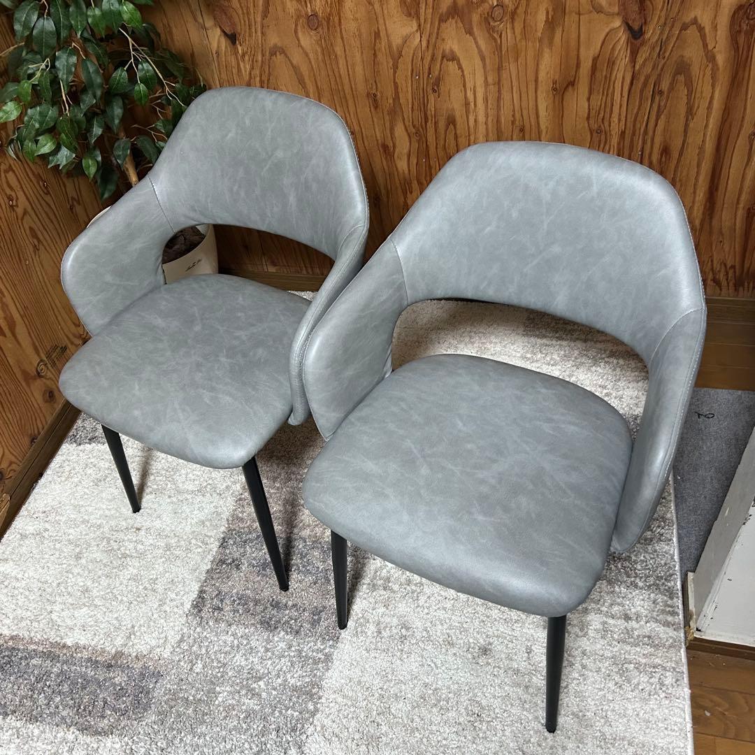 都内23区送料無料❗️タンスのゲン　バタフライテーブル　チェア2脚セット✨