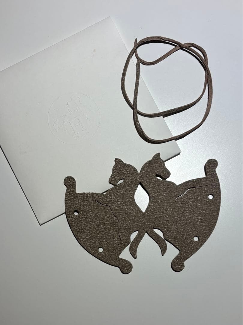 HERMES シュバル ゆり木馬 チャーム 非売品