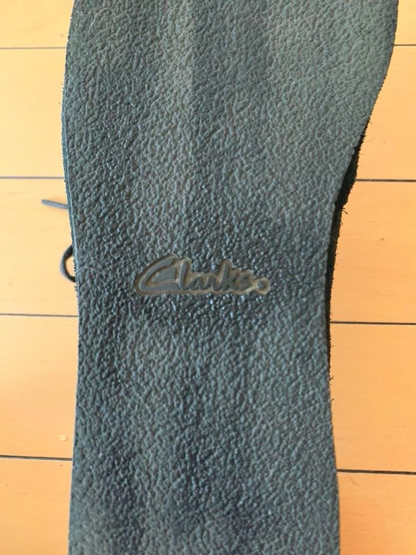 美品　Clarks WALLABEE 2 WP ブラック　スエード