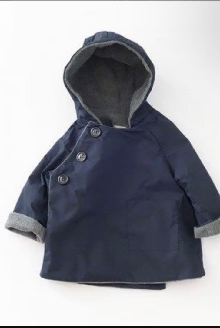 マキエmakie コート ネイビー 6y