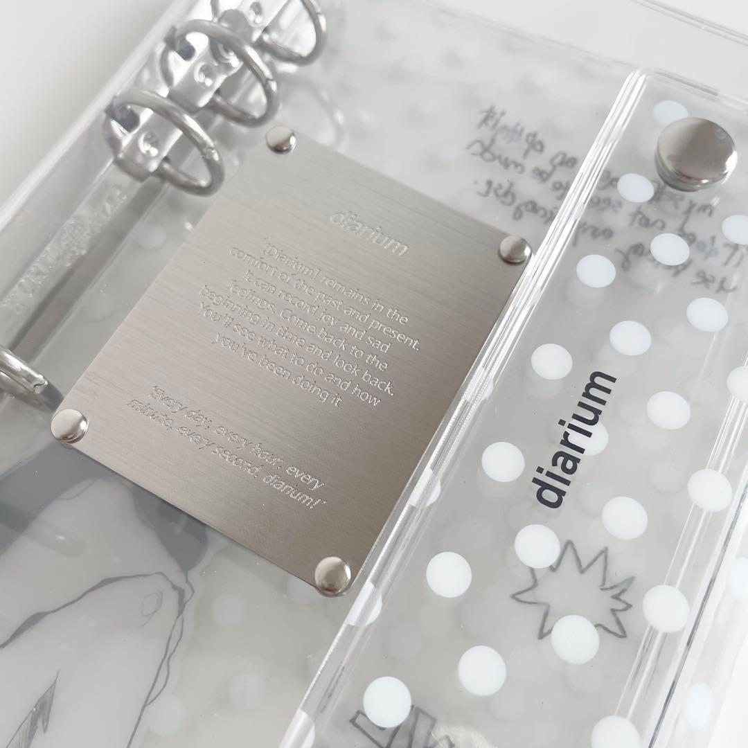 アクリルバインダー バインダー貯金 A6 韓国 saving 家計管理 推し活