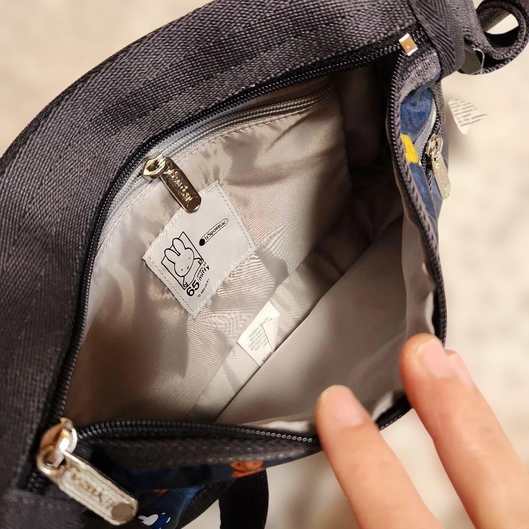 【新品未使用】LeSportsac ネイビー ショルダーバッグ ミッフィーコラボ