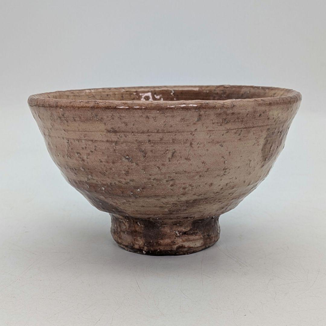 梅田陶楽 萩焼 茶盌 共箱栞 抹茶碗 抹茶茶碗 茶道具 茶器 食器 在銘