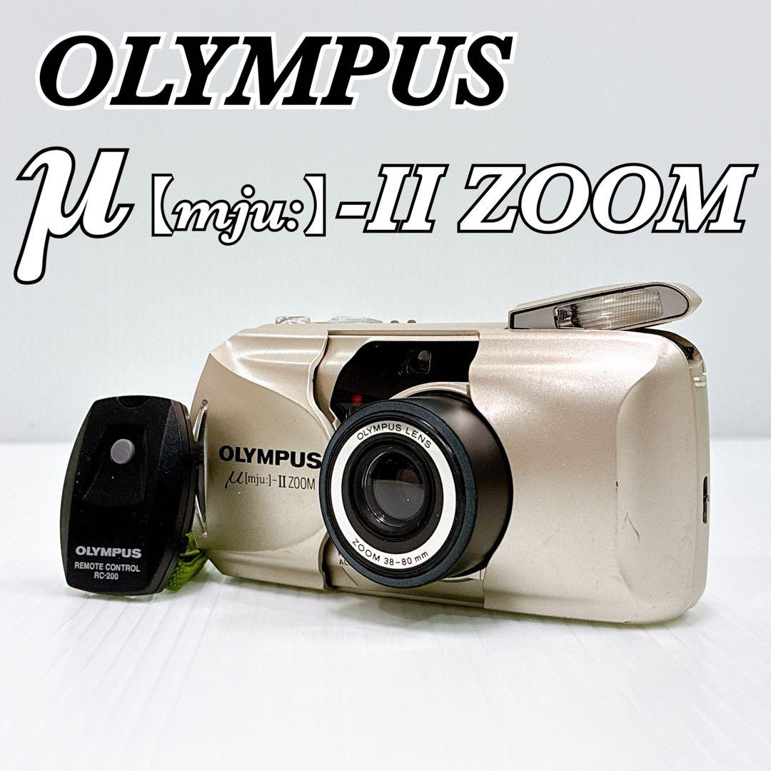 【完動品】OLYMPUS μ【mju:】-Ⅱ ZOOM E-027 完動品】OLYMPUS μ【mju:】-Ⅱ ZOOM E-027 OLYMPUS MJU ⅱ ミュー2