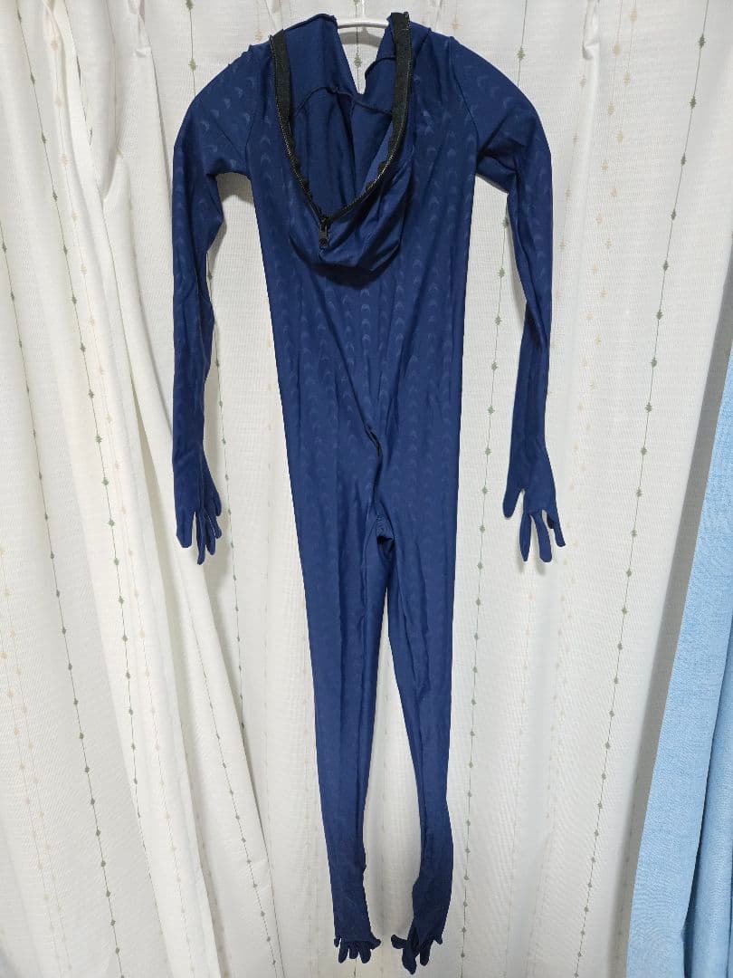 ゼンタイ 全身タイツ 撥水　足指・股ファスナー