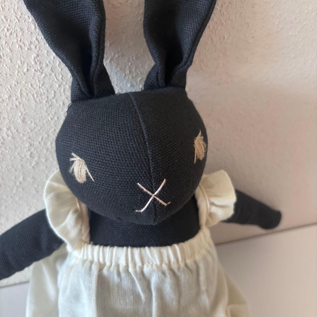 polka dot clubラビット/ black M お着替えセット