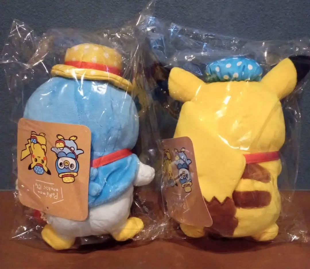 ポケセン Suicaぬいぐるみ スイカ ピカチュウ ポッチャマ 25周年の