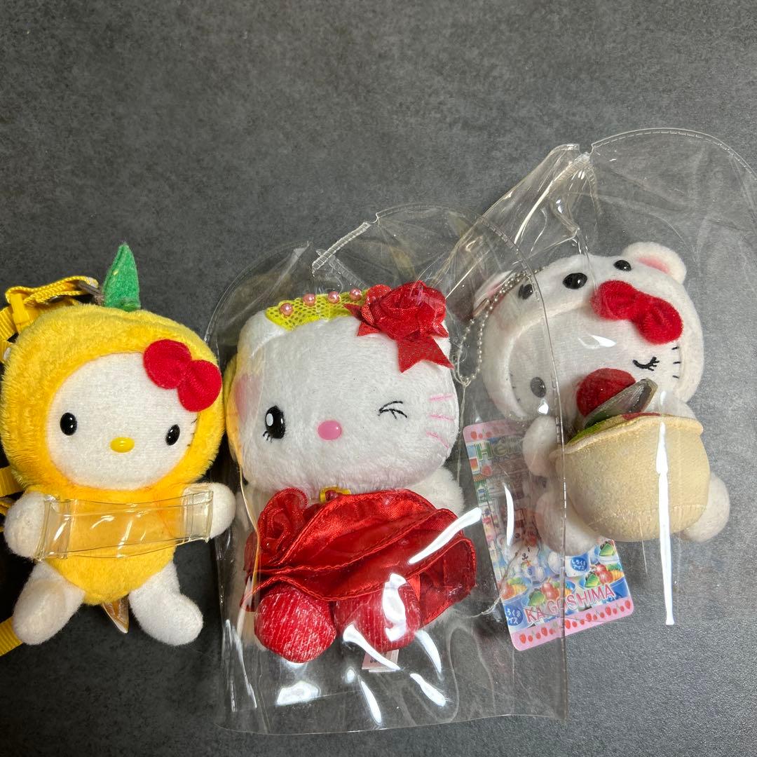 ご当地キティーまとめ売り　キティー　レトロ　平成ぬいぐるみマスコット　希少