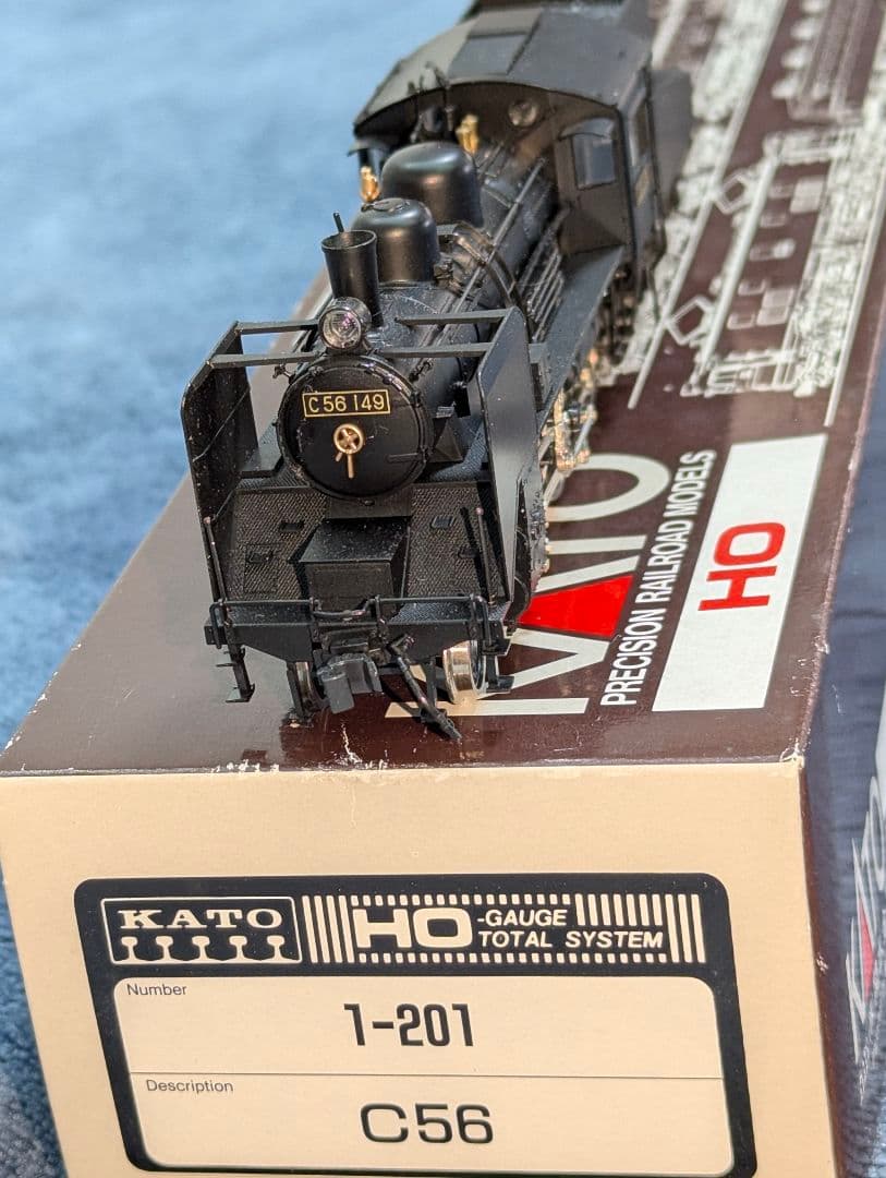 KATO C56 蒸気機関車 【1-201】 HOゲージ パーツ取付済み