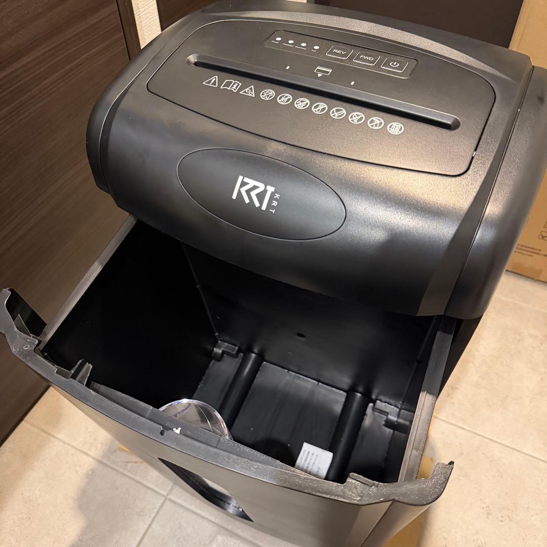 訳あり・ほぼ新品】KRT シュレッダー PS418D-30L ブラック - メルカリ