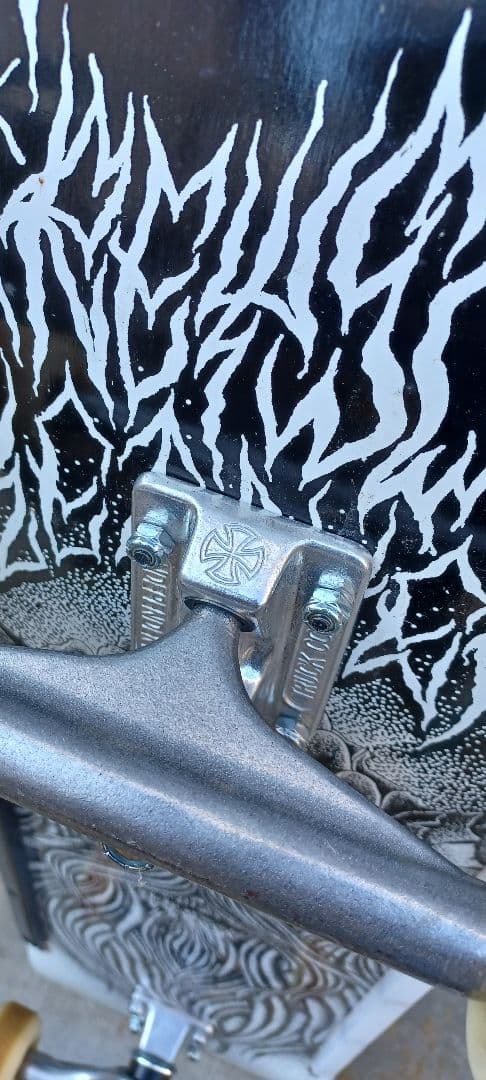 independent 149 チタニウム　bones トラック　ウィール