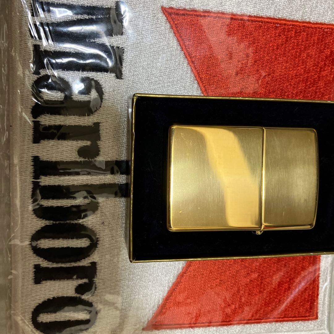 マルボロジッポーZIPPOゴールドブラス