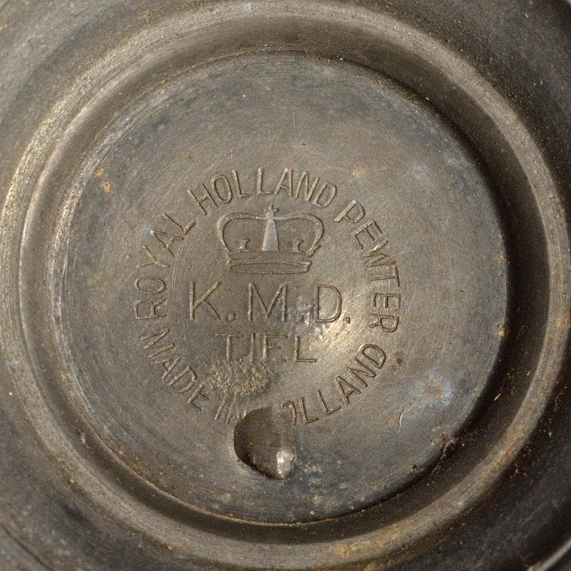 ホーランド・ピューター製 ウイスキーボトル スキットル V R5621