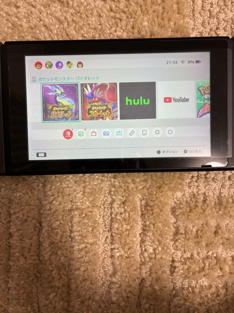 ジャンク品　Nintendo Switch 本体 グレー 外観美品