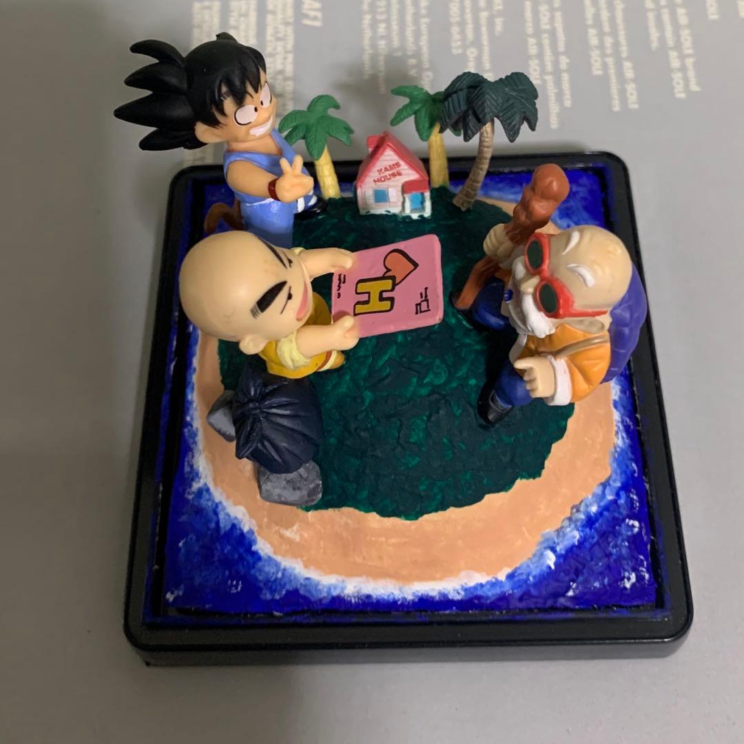 ドラゴンボール　亀仙人　孫悟空　クリリン　カメハウス　フィギュア