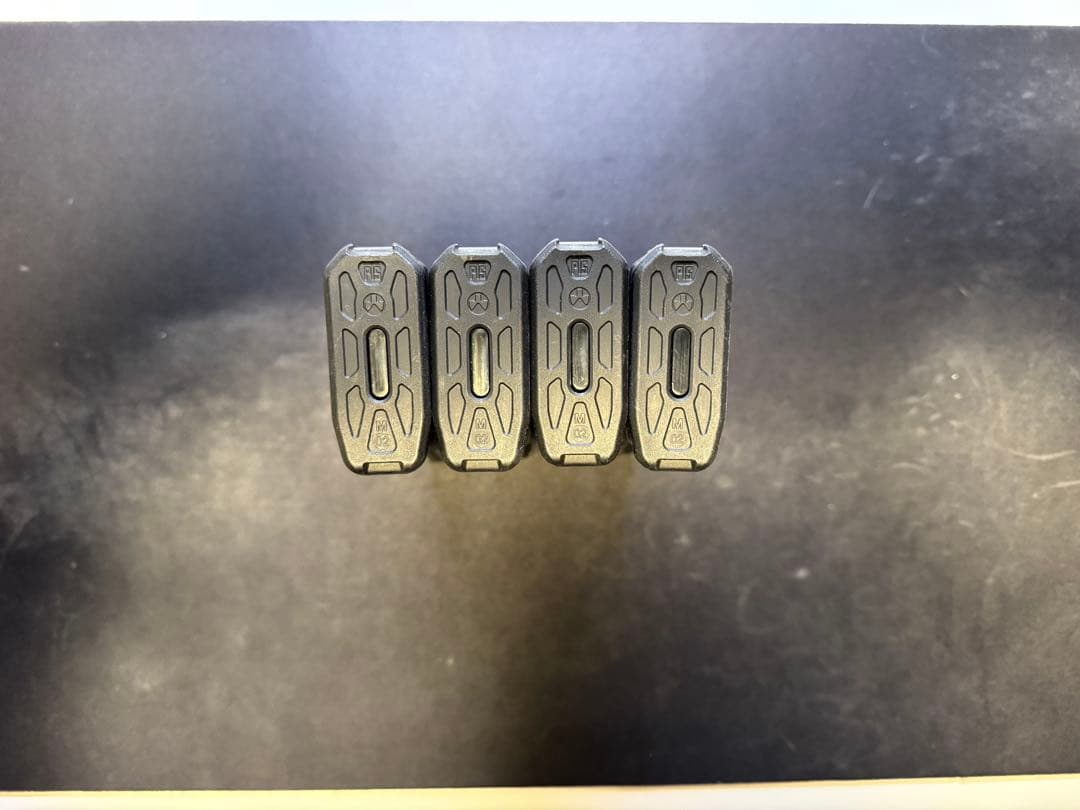 次世代電動ガン用 ブラックマガジン 4個セット