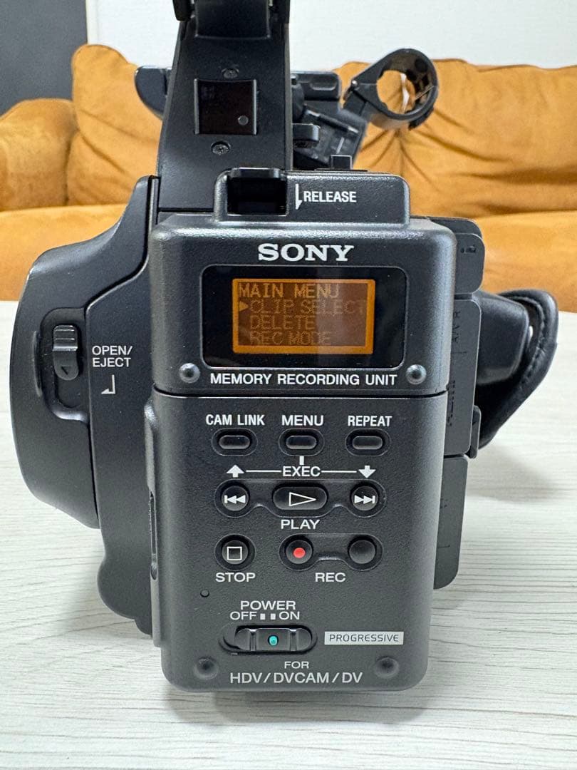 SONY HVR-Z5J HVR-MRC1 HDV 業務用ビデオカメラ本体　美品