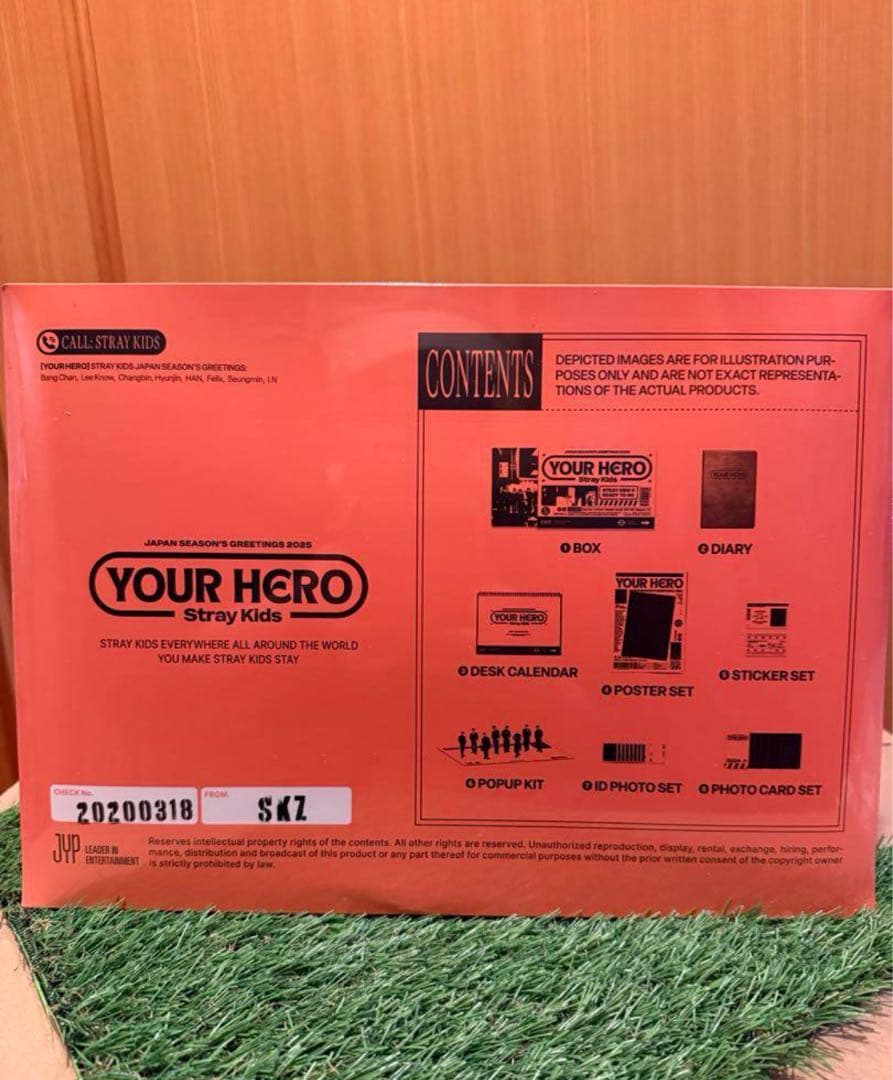 【新品未開封】StrayKids シーグリ 2025 Your Hero