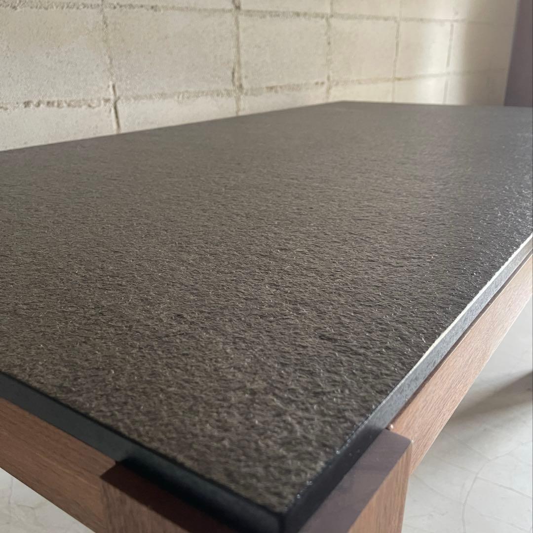 美品　御影石 × ウォールナット　ダイニングテーブル　ソングドリーム　160