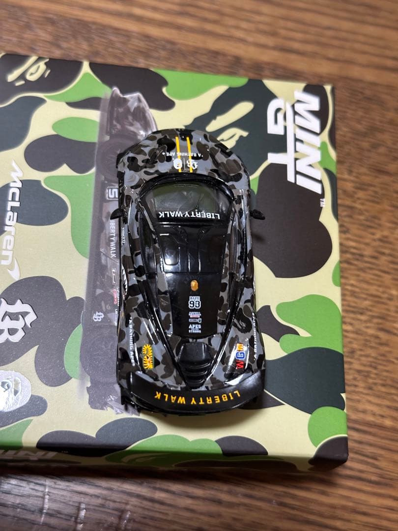 BAPE X LBWK GT ABC CAMO MCLARREN 720S開封品