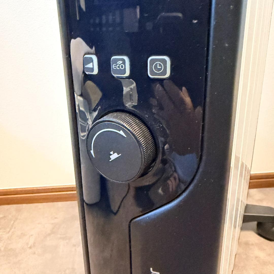 デロンギ MDHU15-BK マルチダイナミックヒーター 数字液晶の一部が未点灯