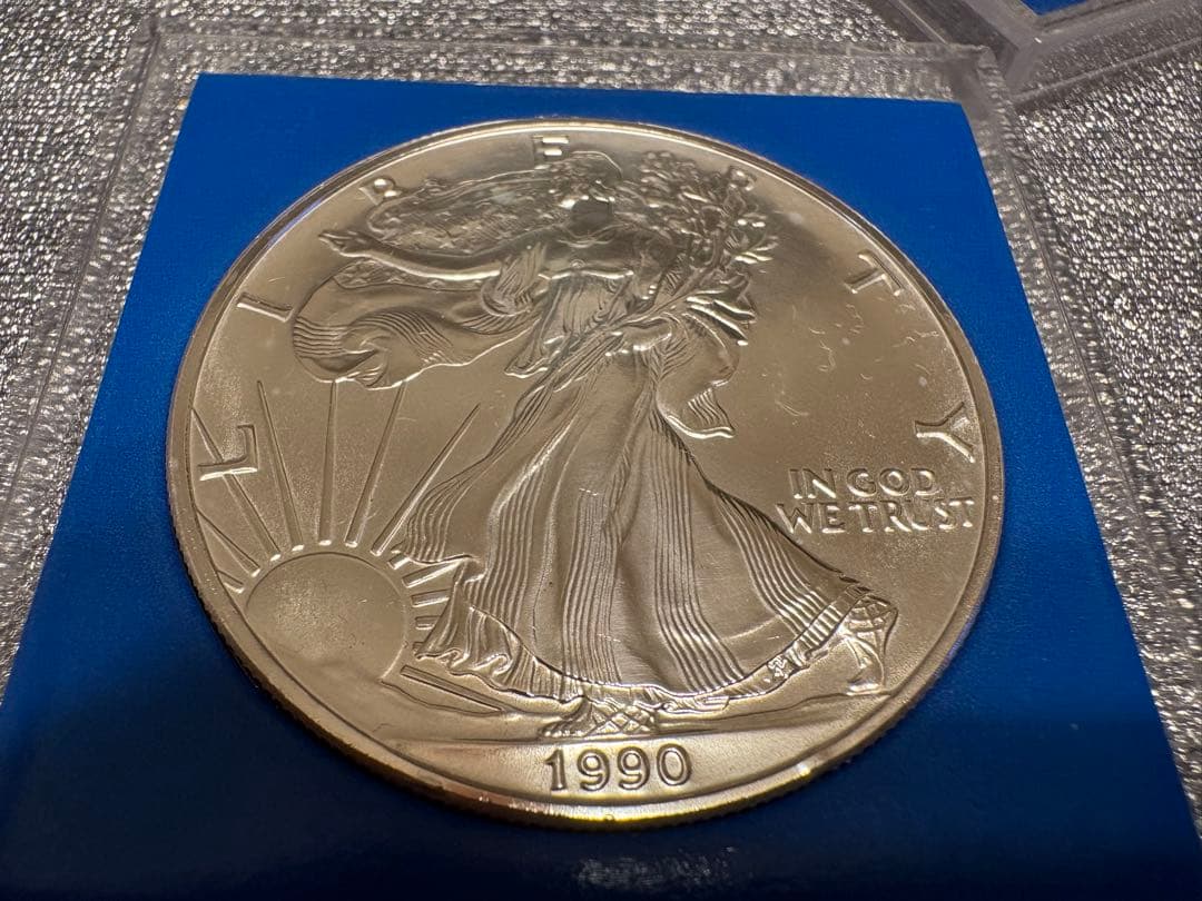 【銀貨3枚セット】アメリカン・イーグル1oz銀貨 /1990年発行