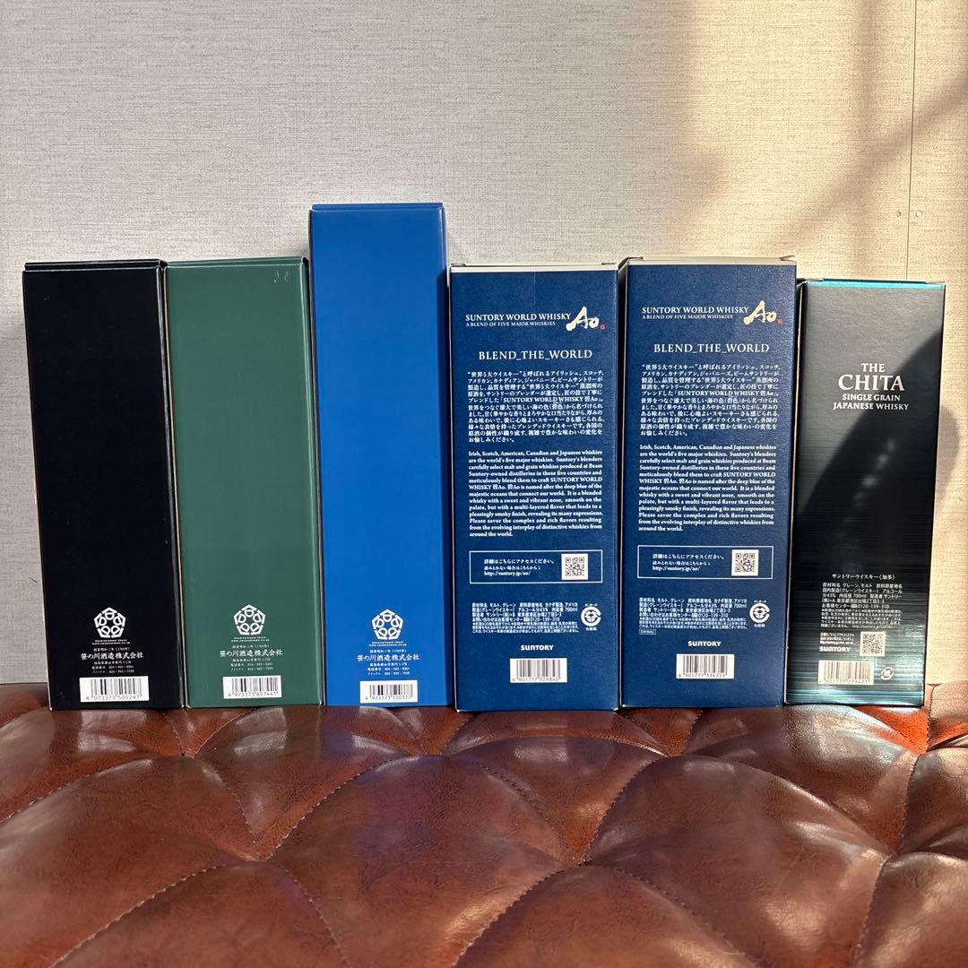 ロビ 様 専用商品！ ジャパニーズ ウィスキー 全6本セット！ ロビ 様