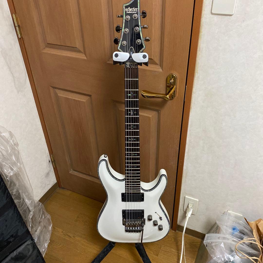 Schecter ホワイトエレキギター SCHECTER JAPAN ORIGINAL LINE OL-ST