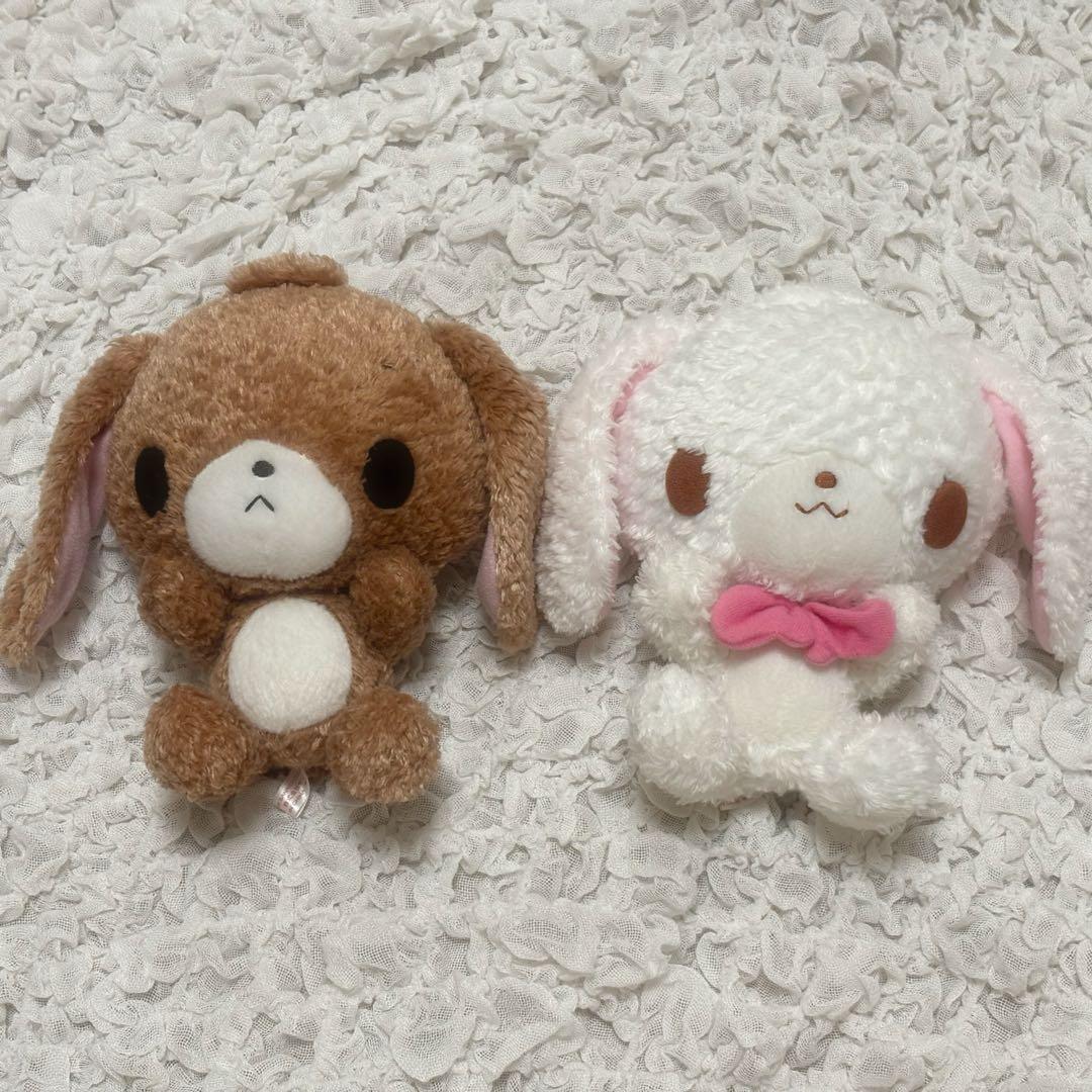 ♡シュガーバニーズ しろうさ・くろうさ2体セット♡平成レトロ 激レア