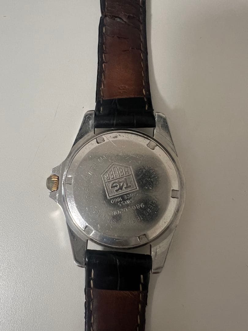 稼働 TAGHEUER タグホイヤー プロフェッショナル 1000