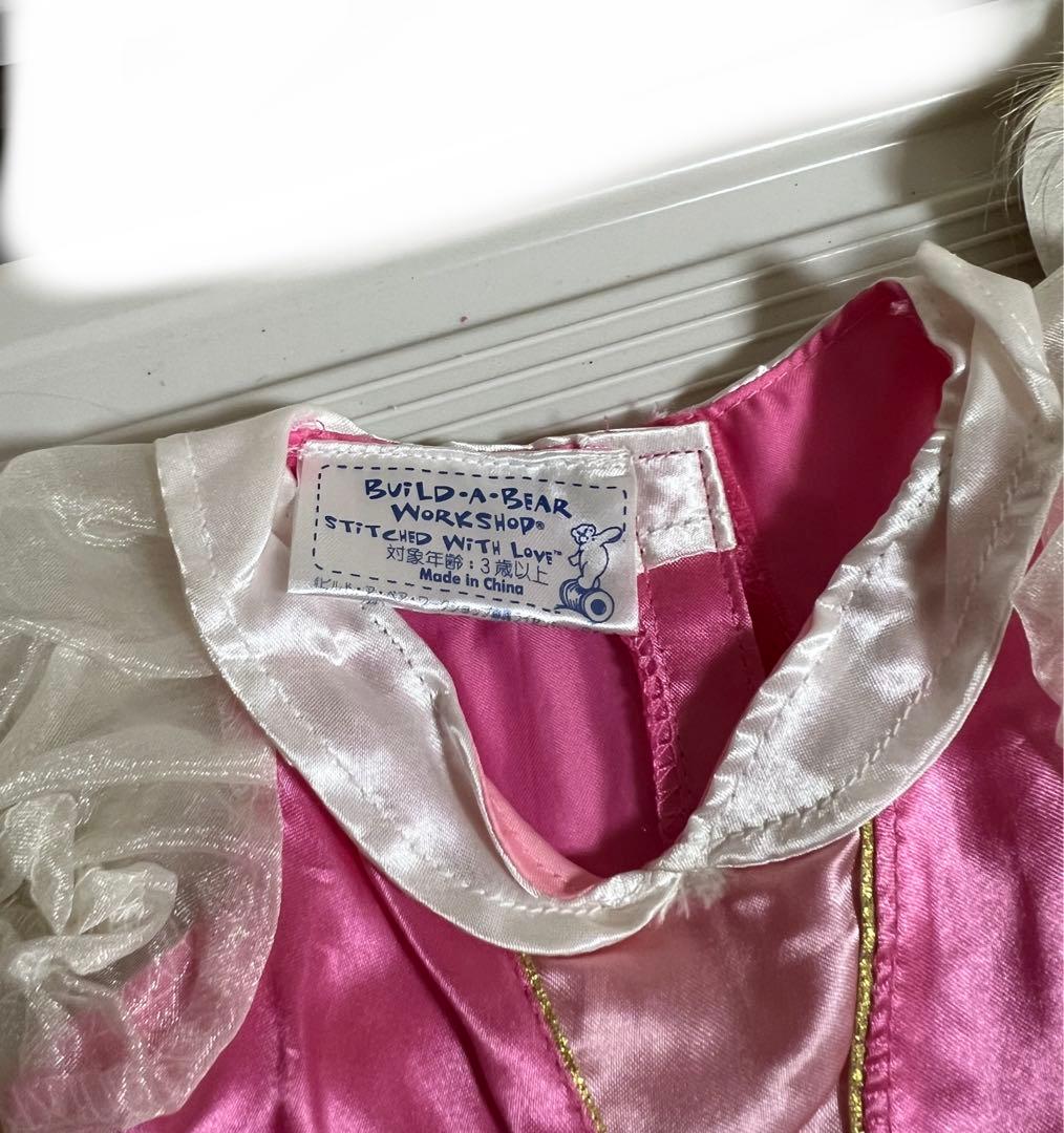 白雪姫、オーロラ姫のコスチューム　ビルドアベア　シェリーメイ ダッフィー、カツラ