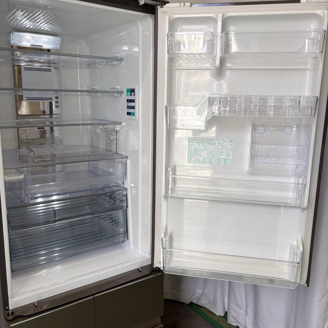 冷蔵庫　SHARP　大型　400-500ℓ　フレンチドア　綺麗　安い　設置無料