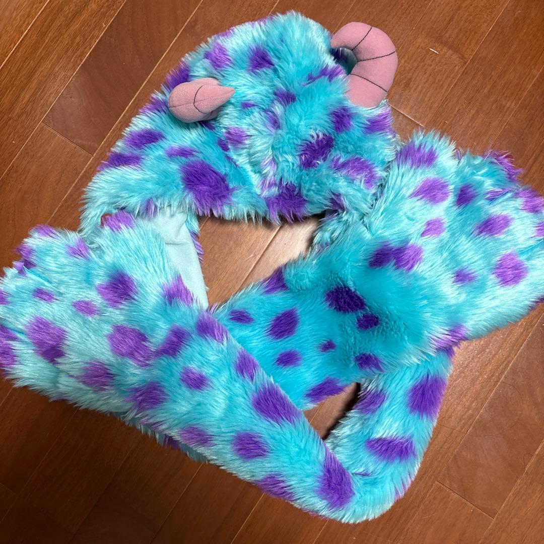 モンスターズインク サリー マフラー ファンキャップ 東京ディズニー