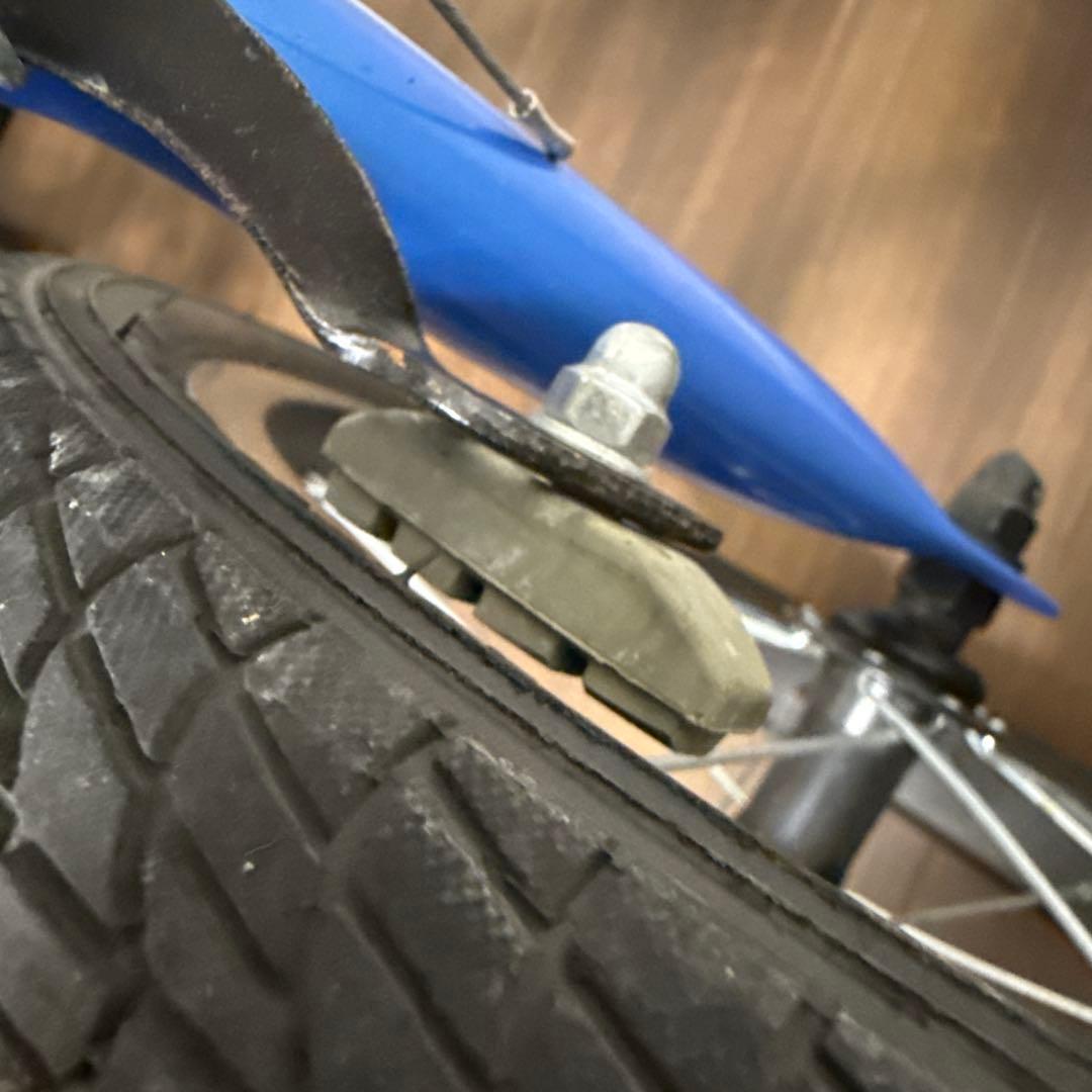 美品 ストライダー 14X スティールブルー 青 キッズ 自転車 キッズバイク