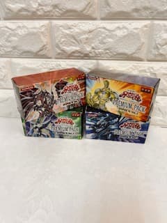 遊戯王★韓国版★プレミアムボックスVol.1.2.3.4★未開封★合計80P★